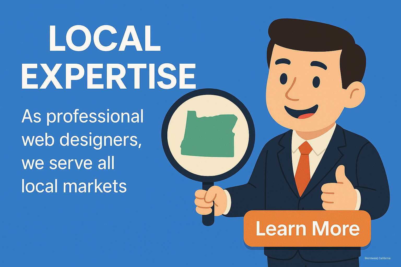 Local Brentwood, California Web Design